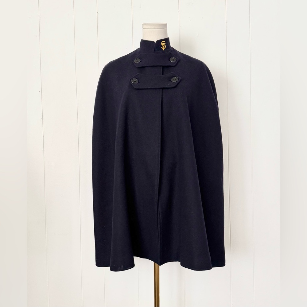 Vintage 1940s Bruck-Curtis Nurses Cape Coat Cloak WWll Medical Student Attire